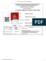 Kartu Peserta Ujian Saringan Masuk _ PMB ISBI Bandung