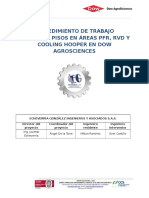 Procedimiento de Trabajo Cambio de Láminas Dow - Rev 3