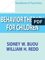 Behavior Therapy For Children