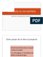 Formación de Una Empresa