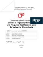 Dosificador y Sellador de Productos Alimentarios