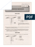 1001 Solved Problems in Engineering Mathematics (Day 21 Strenght of Materials)