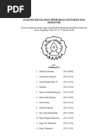 Download Analisis kesalahan berbahasa sintaksis dan semantis by Annisa Safitri N C SN317281329 doc pdf