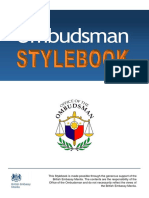 Stylebook- Ombudsman