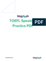 TOEFL Speaking Practice PDF