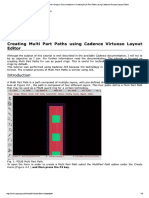 Creating Multi Part Paths