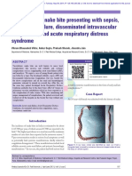 Case Report Snake Bite Sepsis