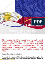 Report On Concept of State and Government