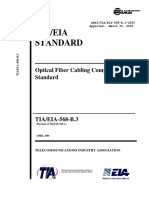 TIA-568-B.3-2000, Optical Fiber Cabling Components Standard