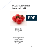 A Life Cycle Analysis for Tomatoes in NH