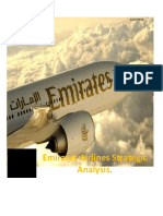 Emirates Airlines Strategic AnalysisReport