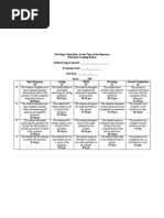 The Magic School Bus Journal Rubric