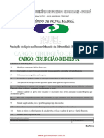 Prova Cirurgiadentista Fazendarg