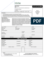 Application Form 2014 PDF Format PDF