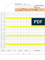 TIME SHEET For The Month of - JUNE