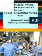 Pre&Postoperative Care