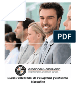 Curso Profesional Peluqueria Estilismo Masculino