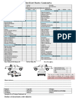 CheckList de Camioneta para Taller Mecánico