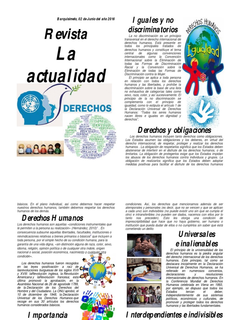 Revista de Los Derechos Humano | Derechos humanos | Discriminación | Prueba gratuita de 30 días ...