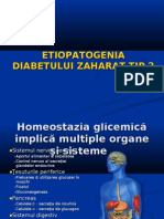 Etiopatogenia Diabetului Zaharat Tip 2