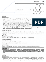 Pravastatin HPLC analysis blood plasma