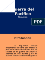 Guerra Del Pacifico Resumen 1