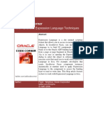 ADF Code Corner: 003. Advanced Expression Language Techniques