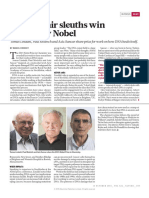 DNA Repair Sleuths Win Chemistry Nobel