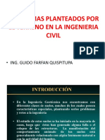 PROBLEMAS PLANTEADOS POR EL TERRENO EN LA INGENIERIA Suelos Aplicada PDF