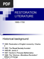 Restoration Literature