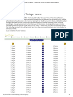 Rawalpindi Ramadan Timings 2016 - Find PDF