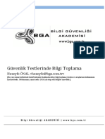 Bga - 5 - Gã Venlik Testlerinde Bilgi Toplama