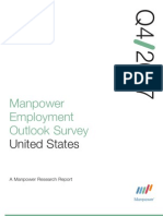 Manpower Employment Outlook Survey: United States - Q4, 2007
