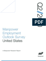 Manpower Employment Outlook Survey: United States - Q2, 2010