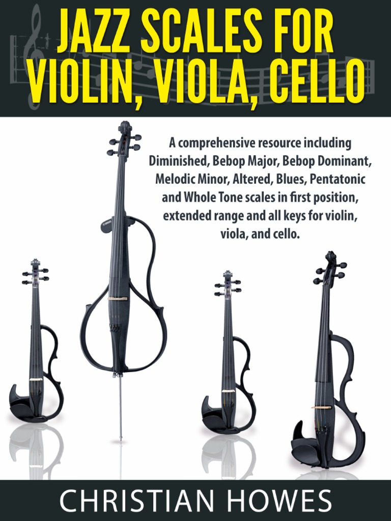 Jazz Scales For Violin Viola Cello Minor Scale Chord Music