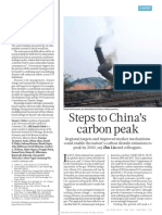 China's Carbon Peak