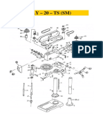 Despiece Taladro Columna AY-20TS