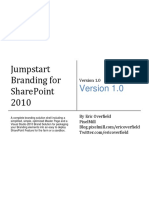 JumpstartBrandingSP2010 Documentation V1 PDF