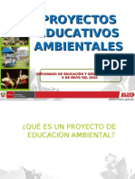 PROYECTOS DE EDUCACIÓN AMBIENTAL Lic. Ulianov Sulca Chacchi