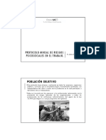  Protocolo de Riesgos Psicosociales en El Trabajo