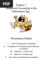 Managerial Accounting in The Information Age