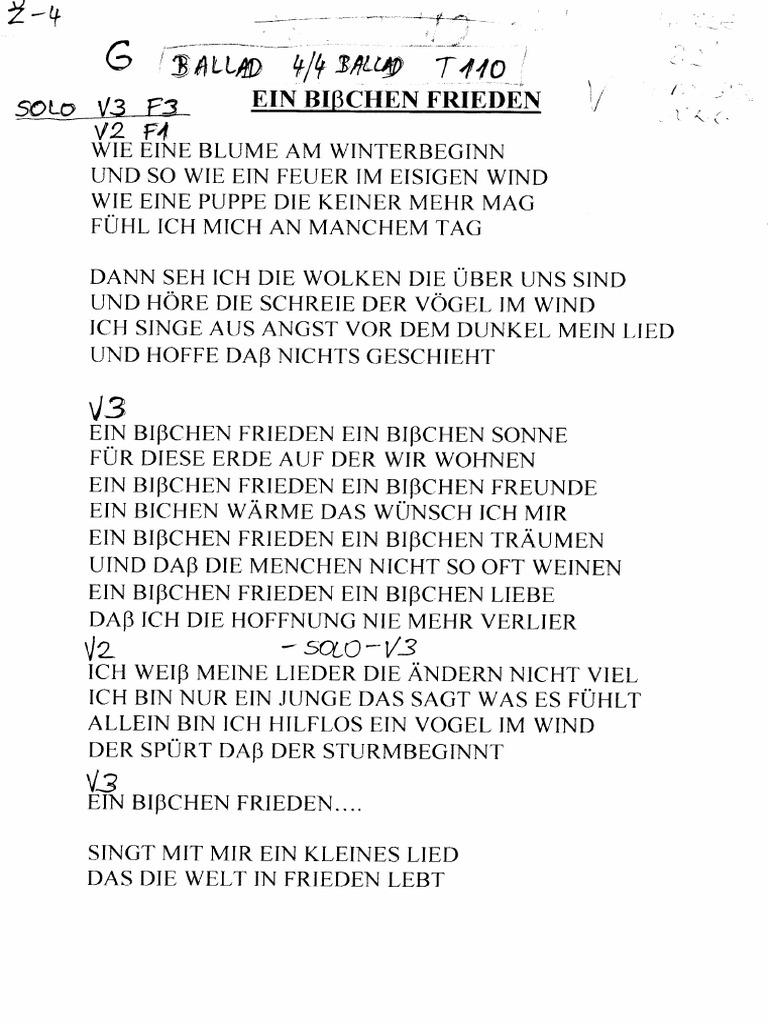 Ein Bisschen Frieden PDF