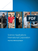 Science Applications International Corporation: Fiscal Year 2008 Annual Report