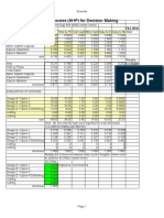 The Analytic Hierarchy Process (AHP) For Decision Making: Fill-In The Yellow Areas