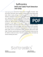 A Novel Anti-Theft and Detection Method of Street Lamp Power Cables Abstract