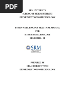 Bt0213 - Cell Biology Practical Manual