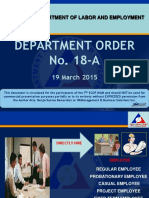 Department Order No. 18-A: 19 March 2015