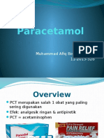 Paracetamol: Muhammad Afiq Bin Abd Malek 11-2013-326