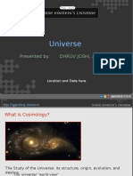 Universe: Structure and Evolution of The Universe Workshop