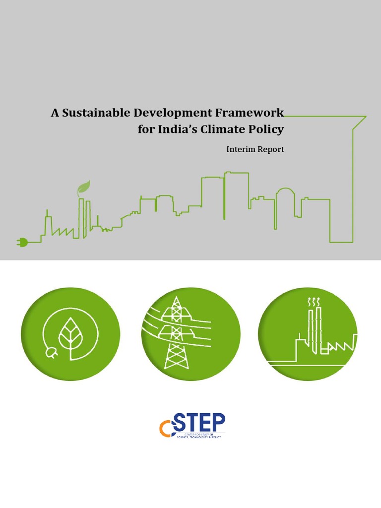 A Sustainable Development Framework For India's Climate Policy | PDF ...
